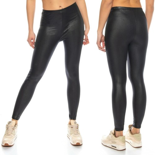 Sexy wet look leggings - sexy,