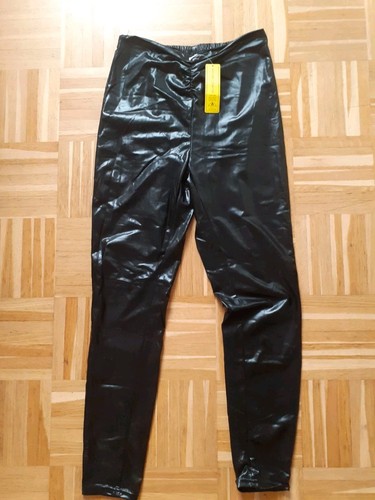 Mädchen leggins wetlook - leggins,