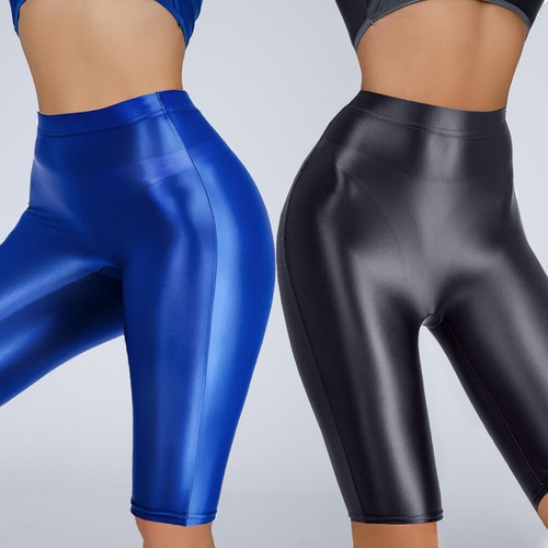 Damen satin glanz wetlook - damen,
