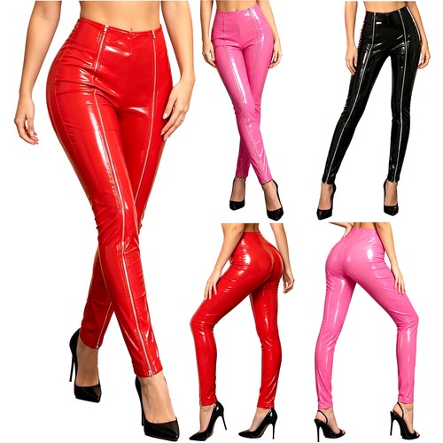 Damen wetlook tanzhose - wetlook,