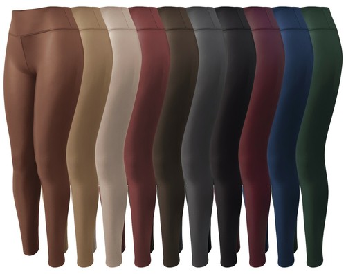 Leggins damen lederimitat - lederimitat, 36