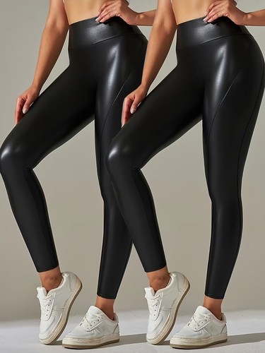Damen leggings aus 2er - aus, –